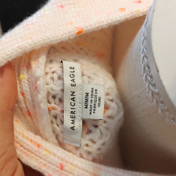 🥰NWOT American Eagle Oversized Tight Knit Campus Fit No Button Cardigan, Medium - Picture 10 of 12